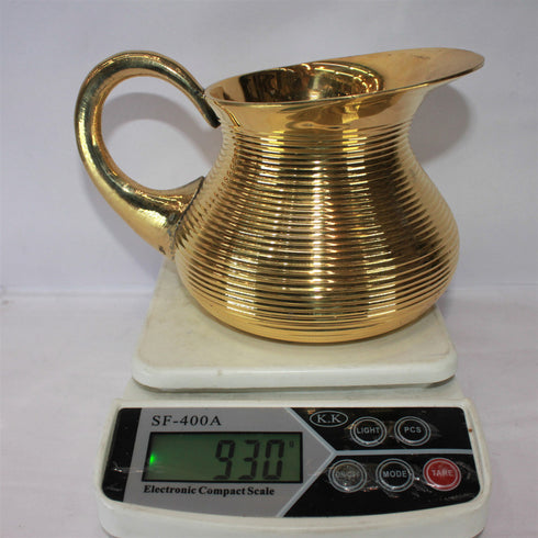 Brass Cone Lining Water Jug 930g